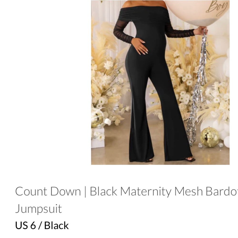 Black jumpsuit